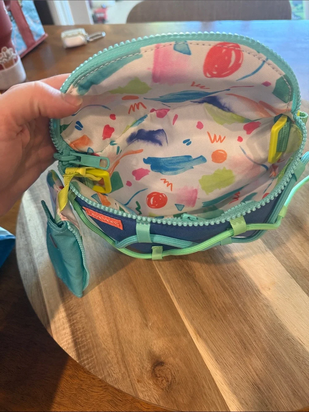 LOVEVERY Kids Blue & Teal Activity Belt Fanny pack Bag